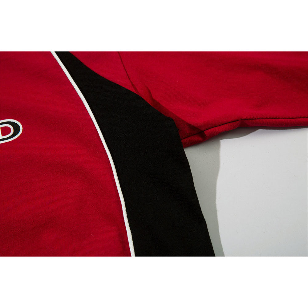 Racing oversized t shirt locomotive racing suit long sleeve t-shirt spring and autumn
