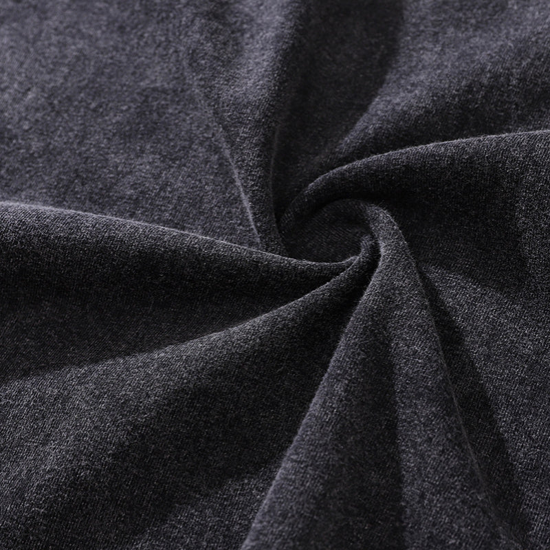 Ropa Vintage Hombre Vintage Doberman Printed Washed Old Short Sleeve T-Shirt