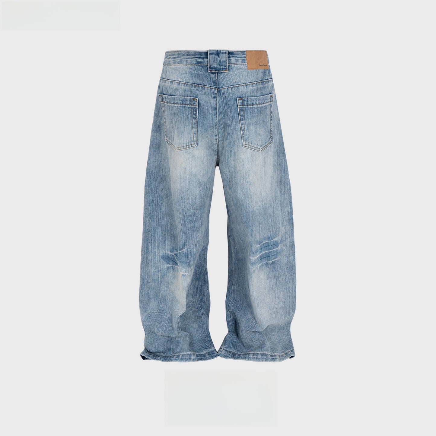 Rock Revival Jeans Washed Old Trousers Loose Jeans