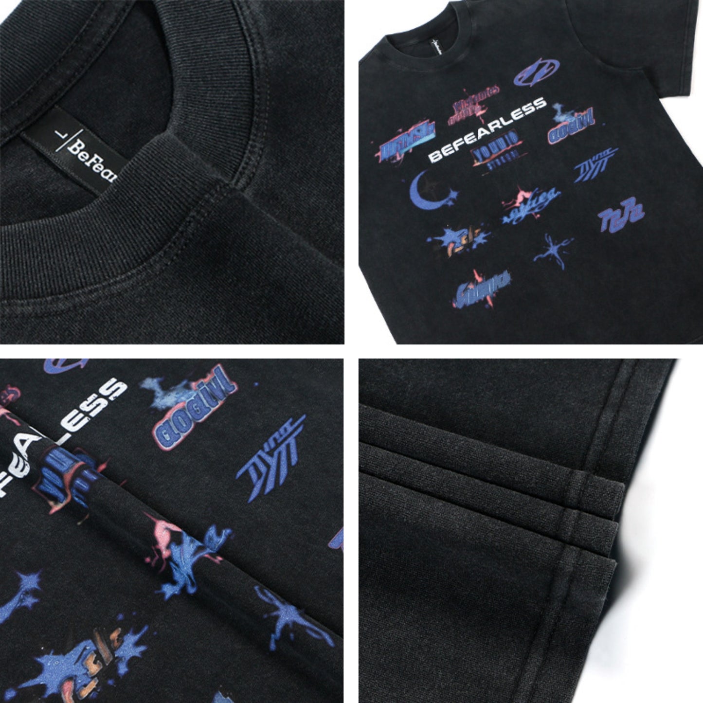 80s And 90s Vintage T Shirts Short Sleeve Summer Loose