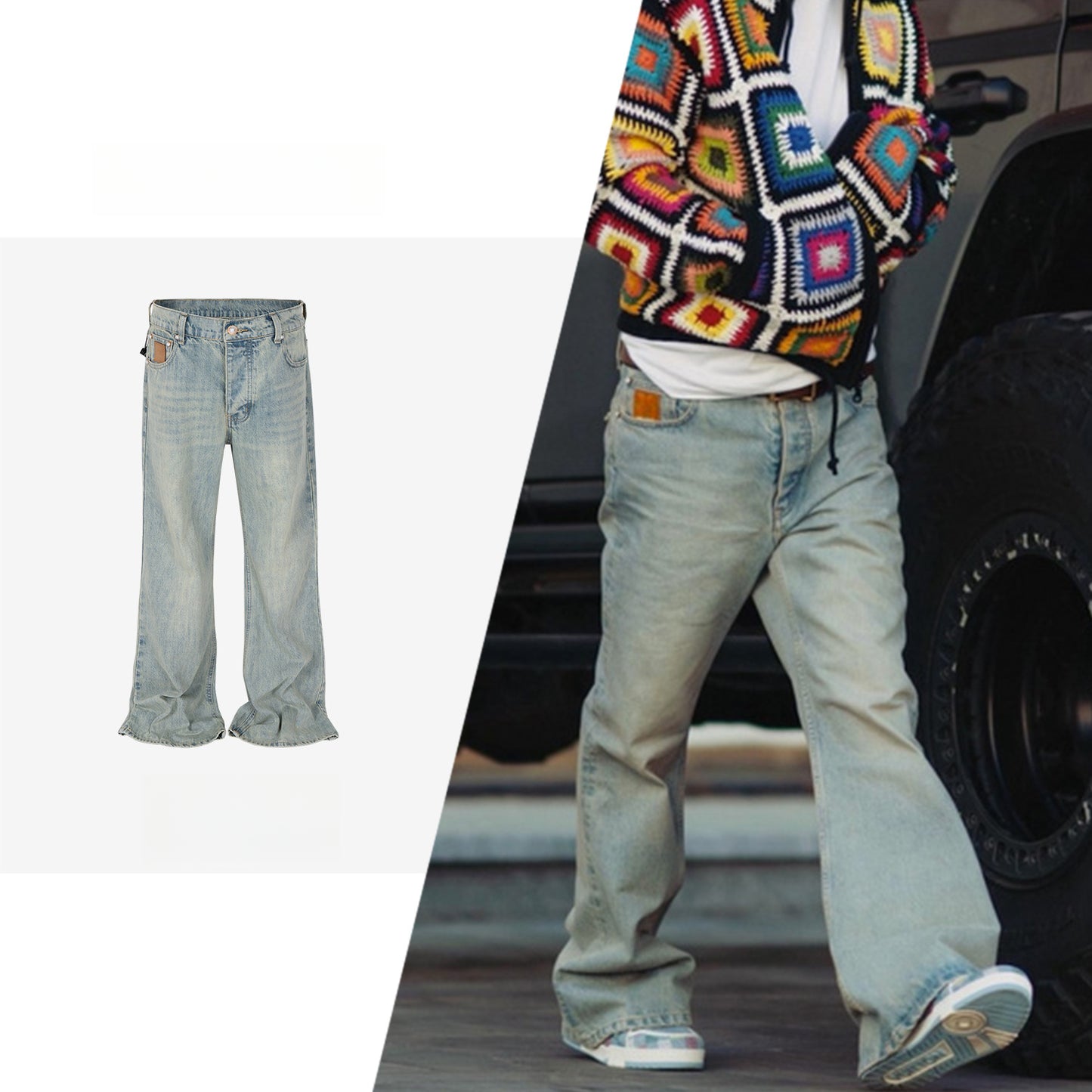 Rock Revival Jeans Flared Jeans Trousers