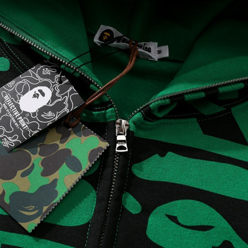Ape Hoodie Shark Loose Hooded Sweater Jacket