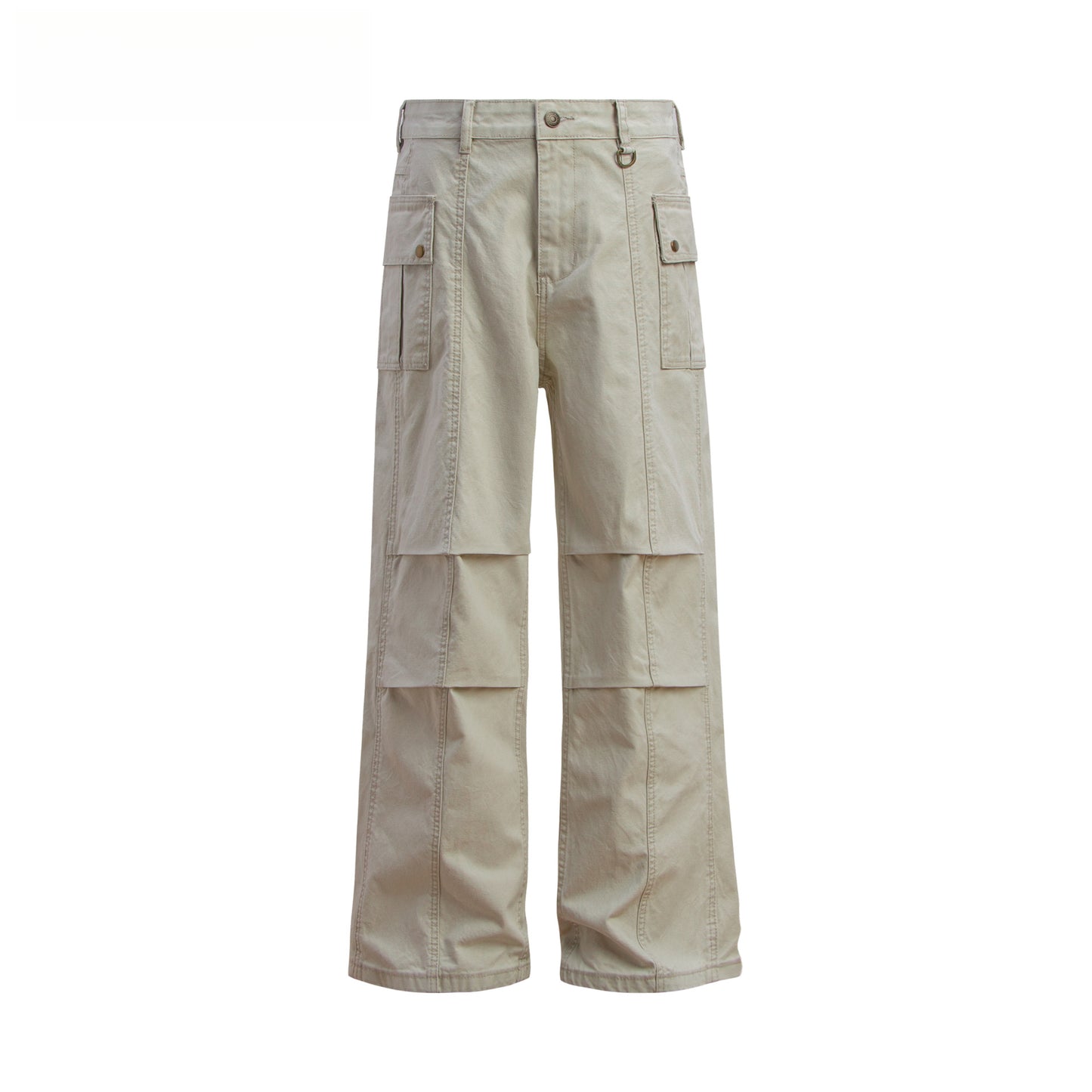 Hip Hop Pants For Boys Vintage Paratrooper Overalls Straight and Old Loose Casual Pants