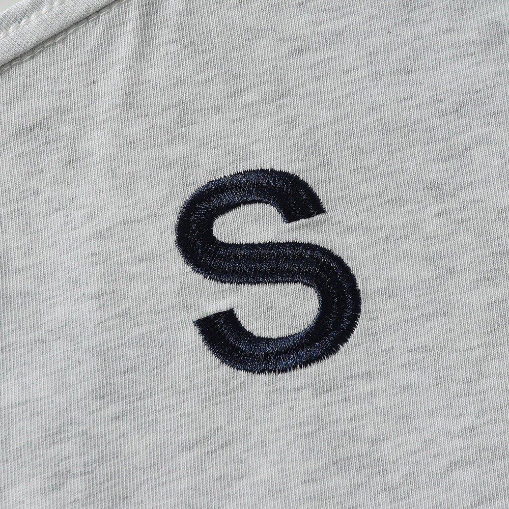 Nostalgia T Shirts Vintage Letter Embroidered Short Sleeve T-Shirt