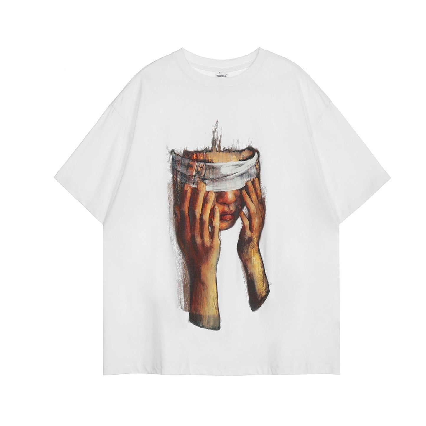 Remeras rock nacional summer vintage oil painting feng shui wash t-shirt