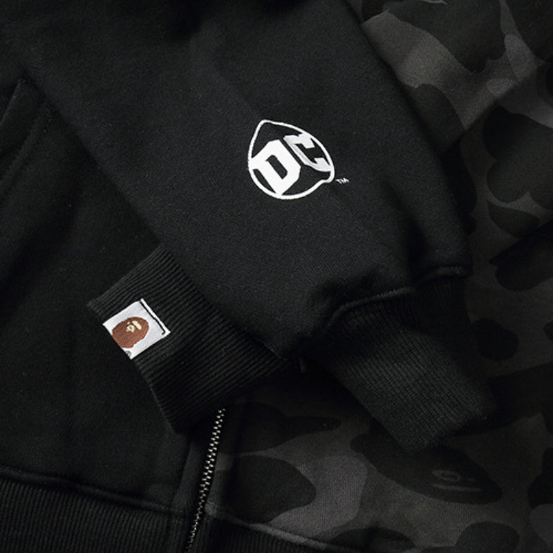 Ape Hoodie Camo Batman Zip Fleece Hooded Cardigan Shark Head Sweater Jacket