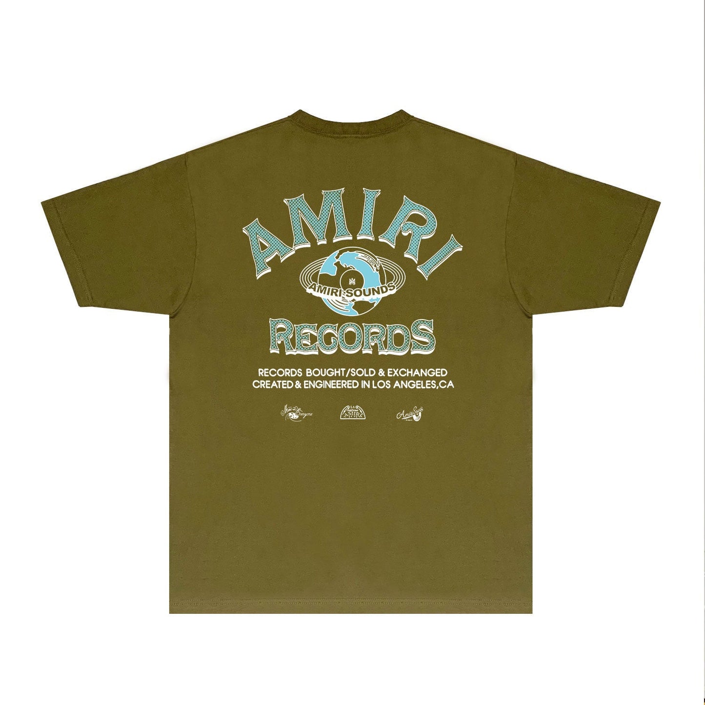 Amiri T Shirts Printed Trendy Pure Cotton
