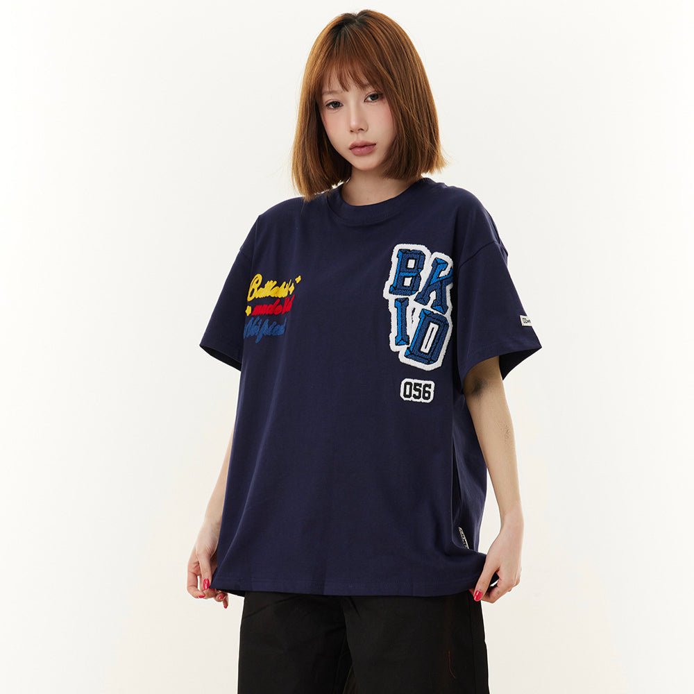 Hip Hop Clothes New York Vintage Summer Casual Loose Short Sleeve T-Shirt