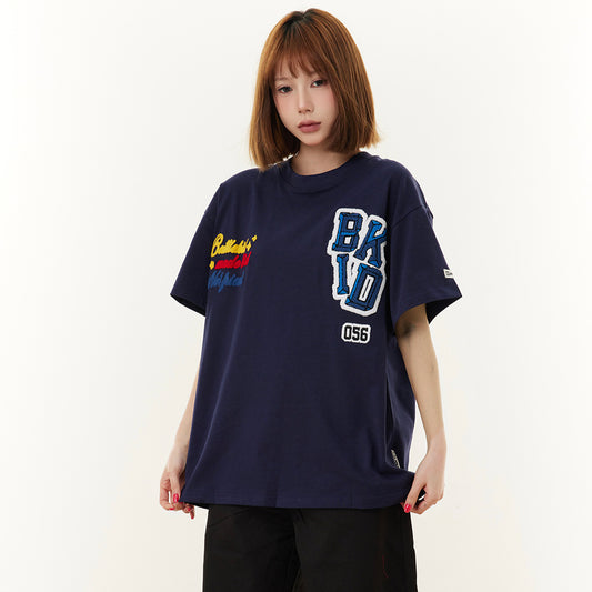 Hip Hop Clothes New York Vintage Summer Casual Loose Short Sleeve T-Shirt