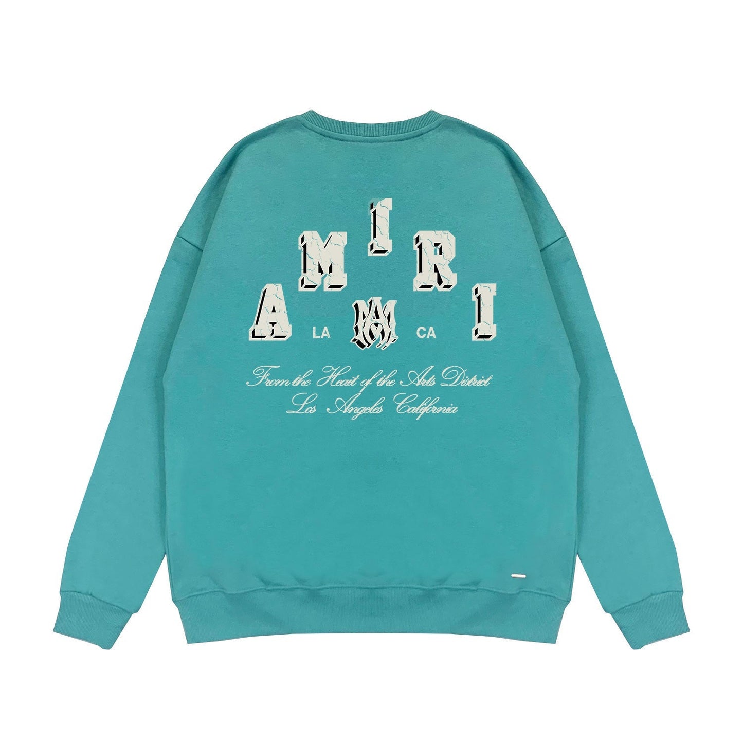 Amiri Sweatshirt Printed Trendy Pure Cotton