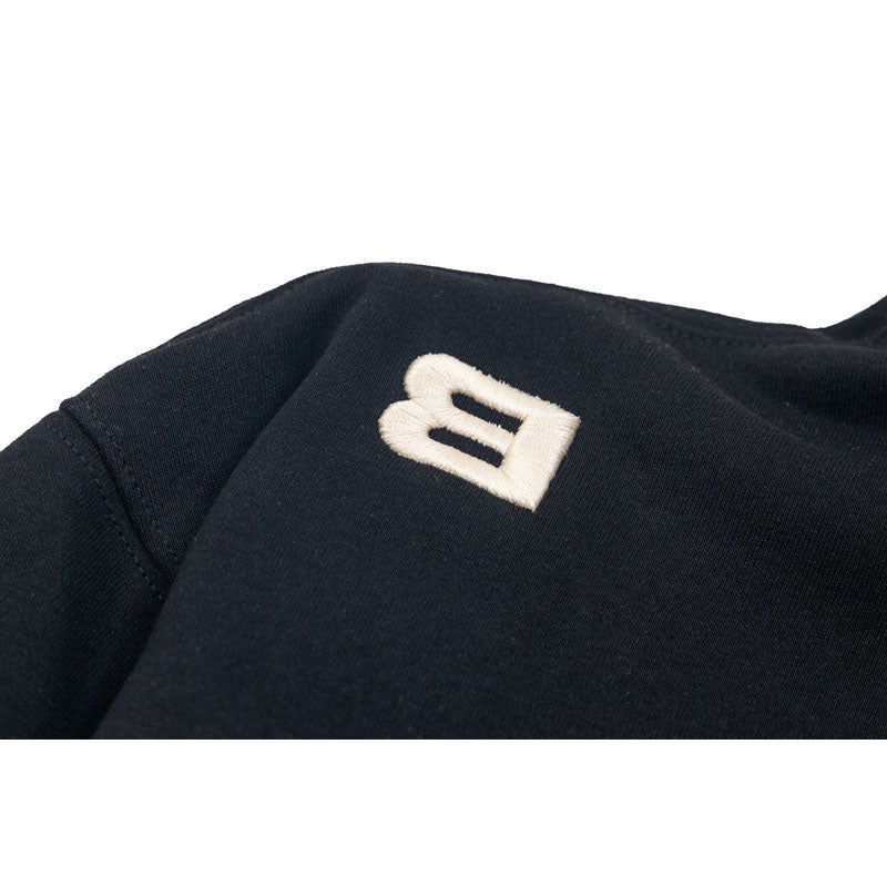 Streetwear Hoodie Embroidered Hooded Sweater Loose Hoodie Jacket