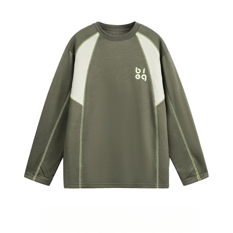 Racing oversized t shirt long sleeve t-shirt top