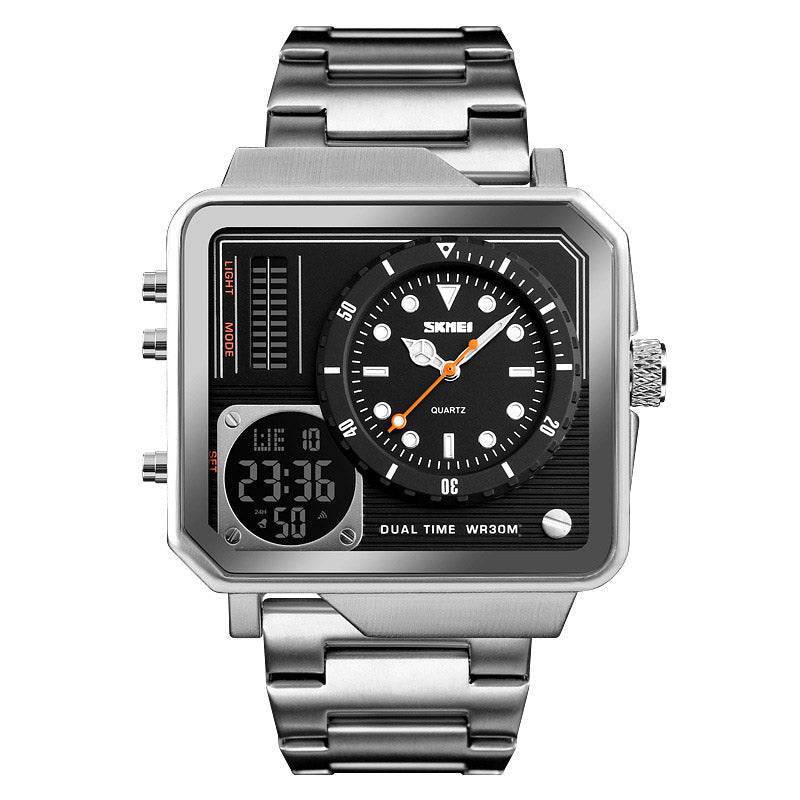 Analog-Digital Watch Outdoor Sports Waterproof Electronic Watch
