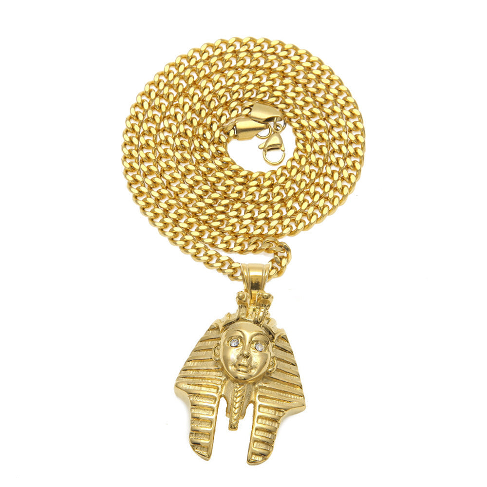 Jewelry Hip Hop Egyptian Pharaoh Diamond Pendant Egypt Pieces Jesus Pieces Royalty