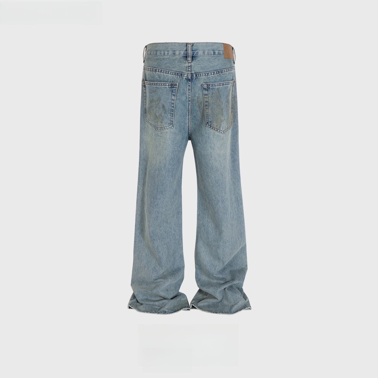 Rock Revival Jeans Trousers Washed and Used Ripped Jeans