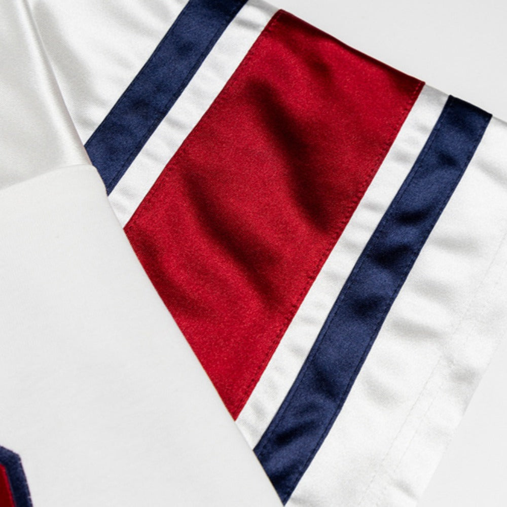 Vintage Usa Shirt Sports Casual Ball Suit V-Neck T-Shirt