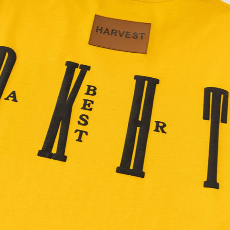 Hip Hop Clothes New York Alphabet Print Short Sleeve T-Shirt Summer