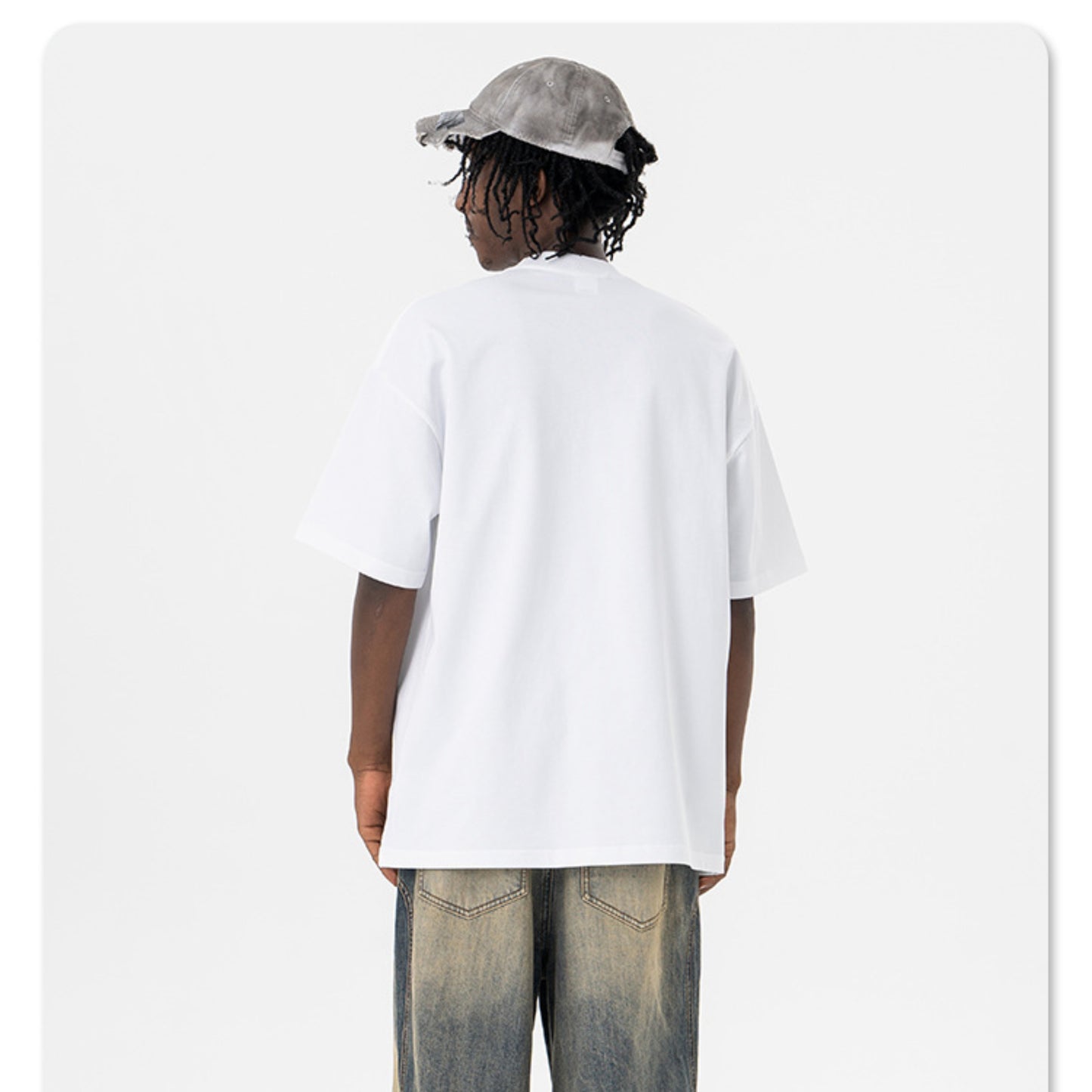 Vintage 90s Hip Hop Clothing Short Sleeve Summer OversizeT-Shirt