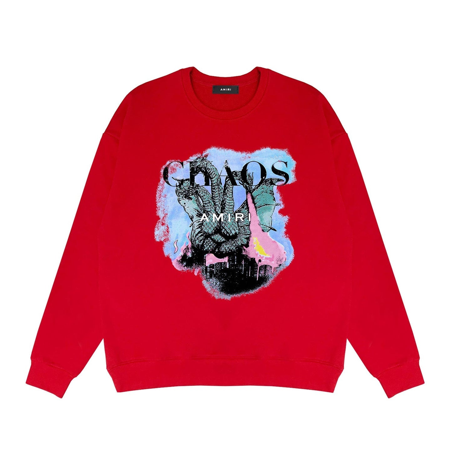 Amiri Sweatshirt Printed Trendy Pure Cotton