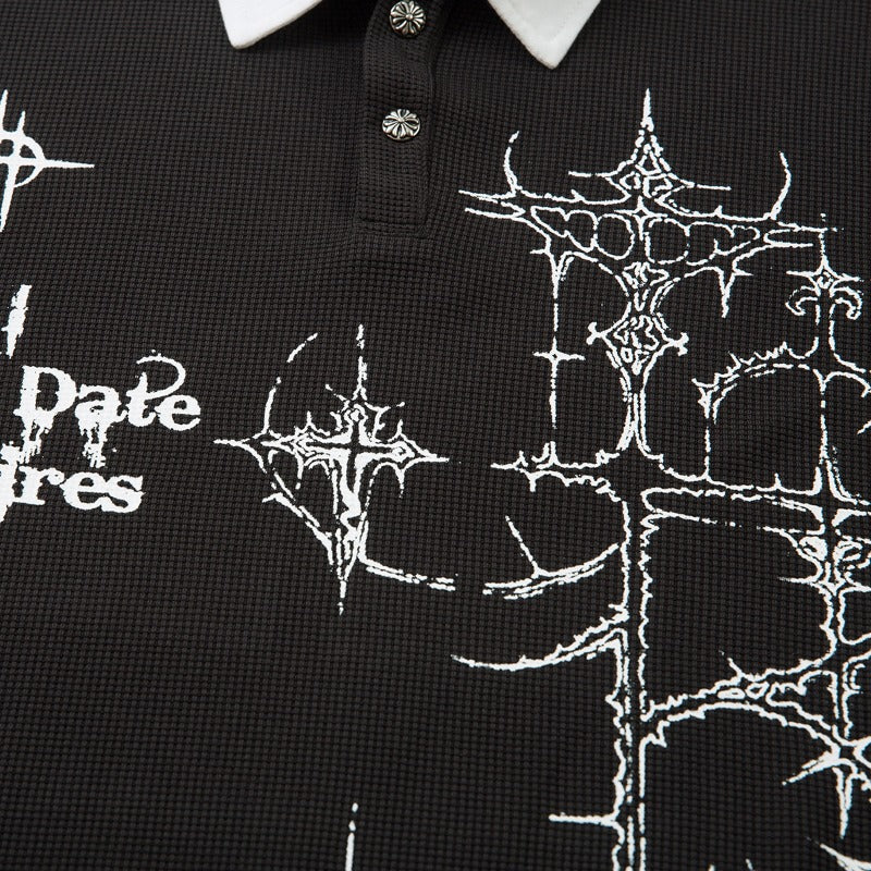 Unisex long-sleeved shirt men's autum lapel