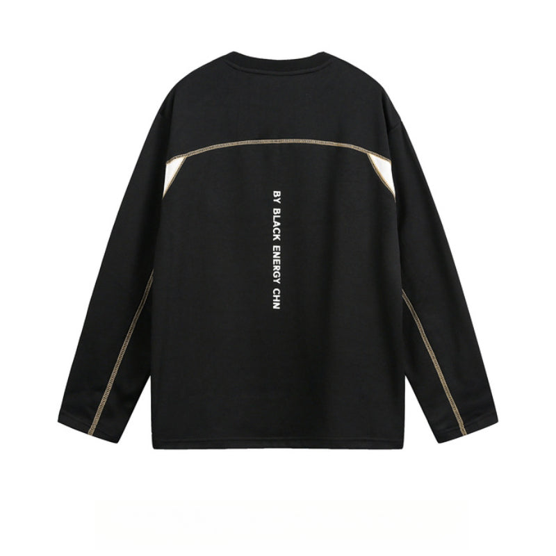 Racing oversized t shirt long sleeve t-shirt top