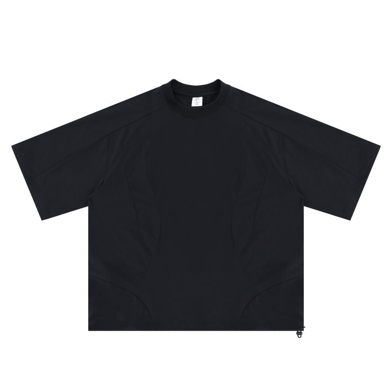 Vintage 90s Hip Hop Clothing Summer Short Sleeve T-Shirt oversize