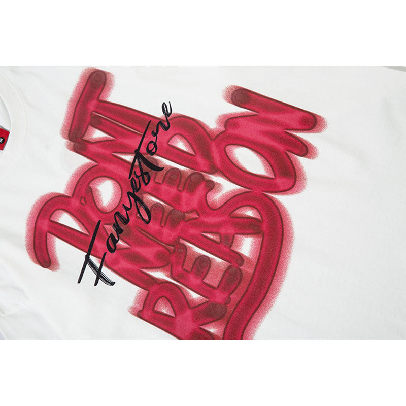 Marcas De Streetwear Graffiti Long Sleeve T-Shirt Oversize Autumn Top
