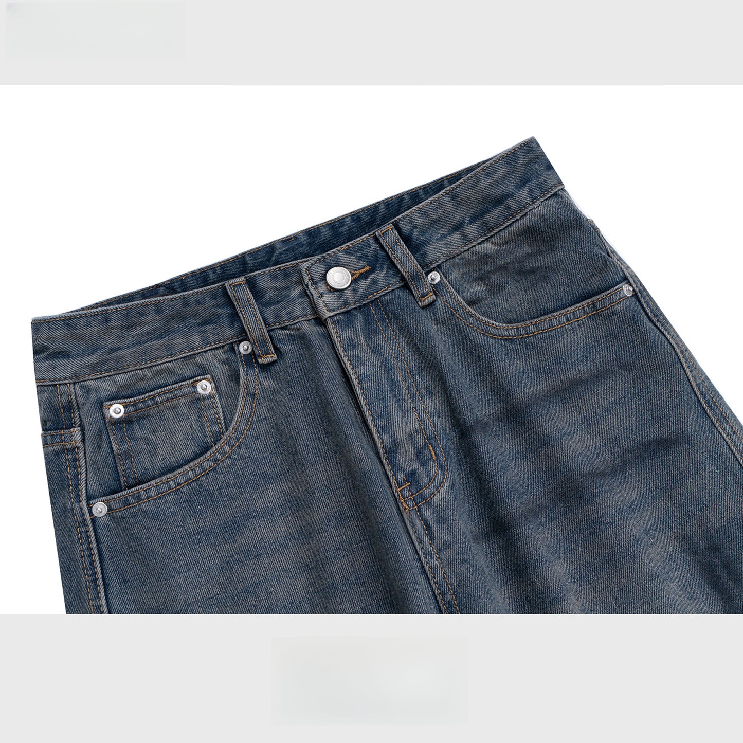 Rock Revival Jeans Wide Leg Jeans Old Blue Trousers