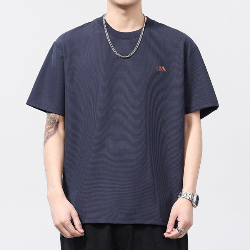 Mens T-shirts Summer Loose Printed Top