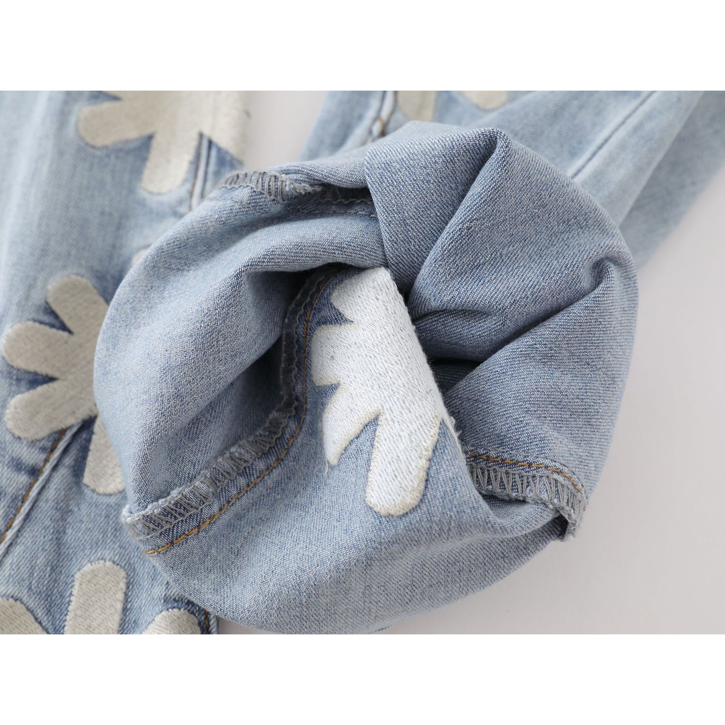 1990 Fashion Jeans Embroidery Patch