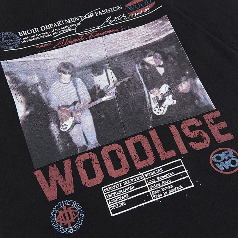 90s West Coast Hip Hop Fashion T Shirts Hip Hop Rock Band Vintage Character Half Sleeve Top
