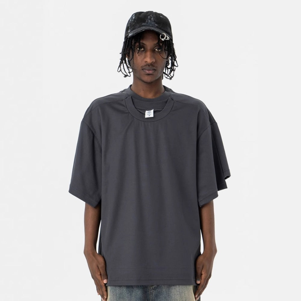 Vic Streetwear Summer Crew Neck Short Sleeve T-Shirt