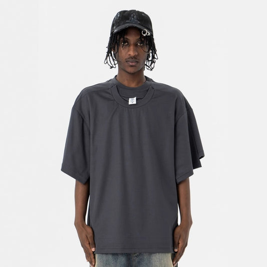Vic Streetwear Summer Crew Neck Short Sleeve T-Shirt