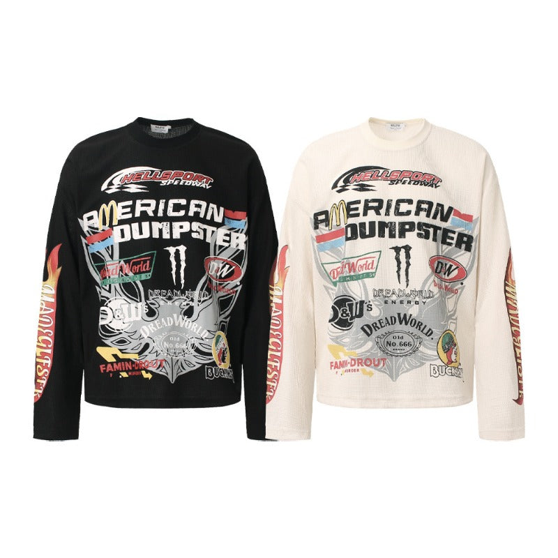 Unisex long-sleeved shirt autumretro
