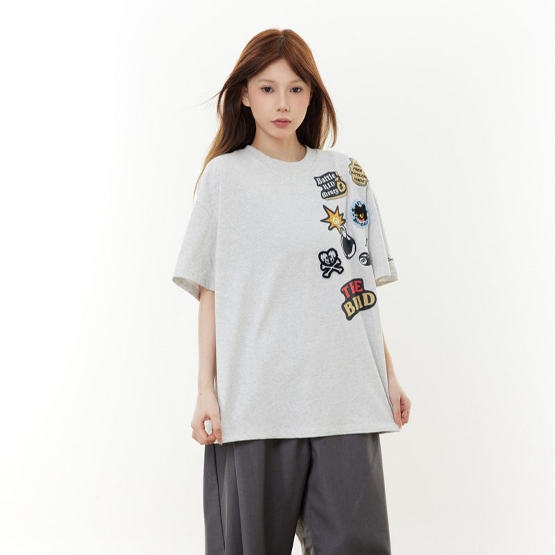Camisas Retros oversized t-shirt