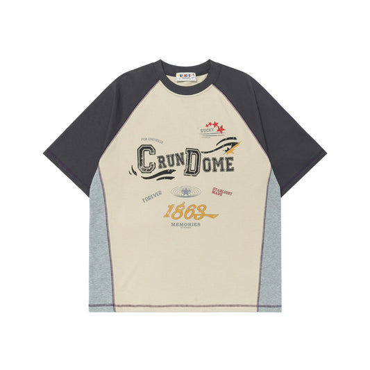 Vintage tarz t shirt summer round neck short sleeve t-shirt