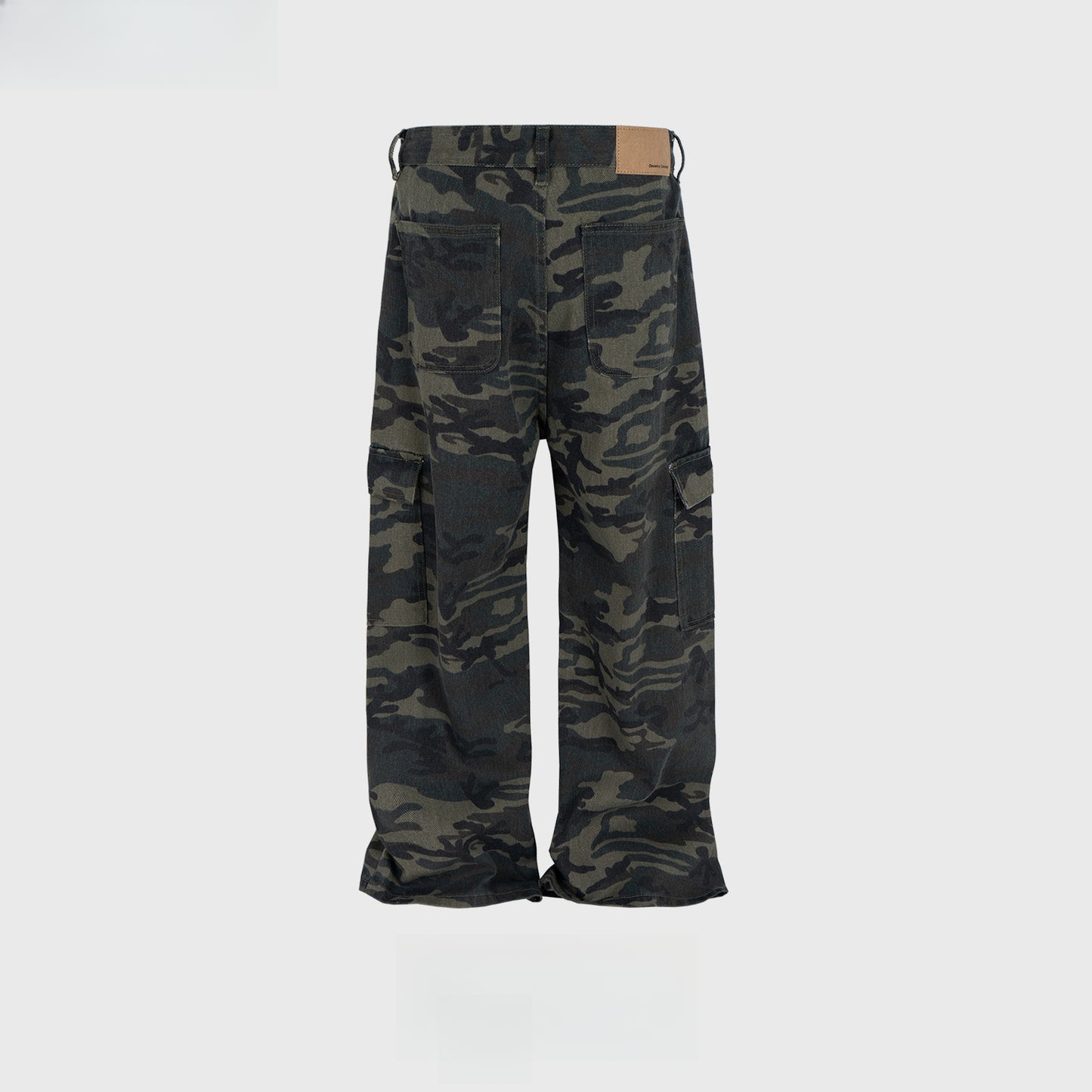 Rock Revival Jeans Camouflage Straight Pants Tooling Casual Pants