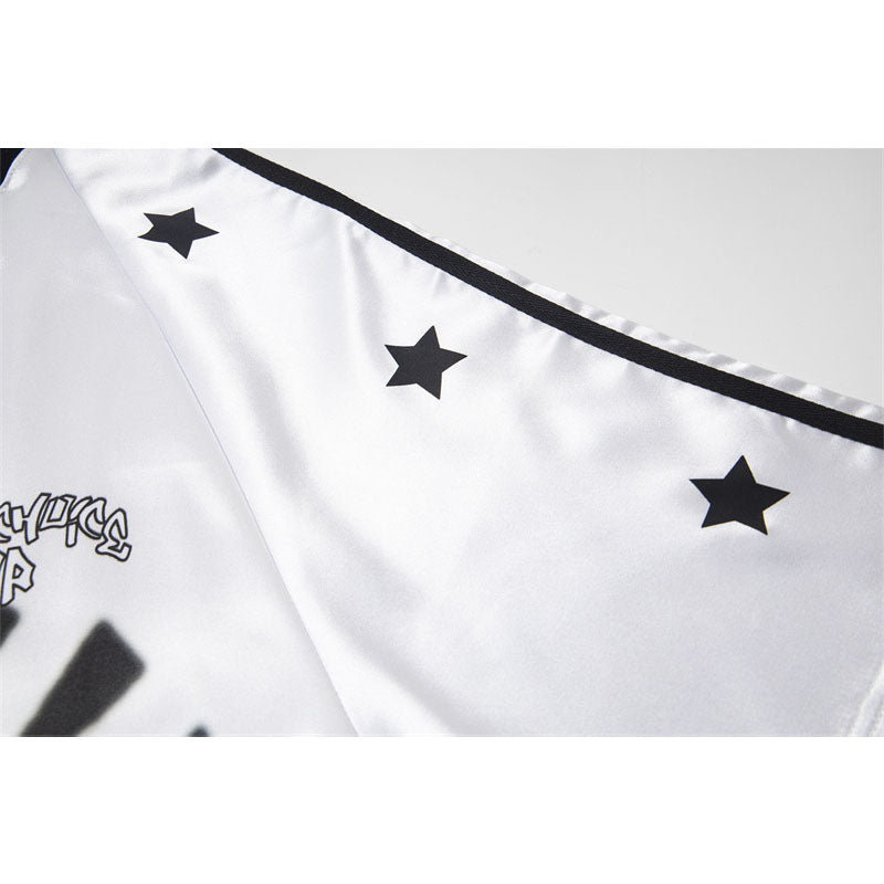 Hip Hop Shirts For Boys Loose Top Graffiti Short Sleeve T-Shirt