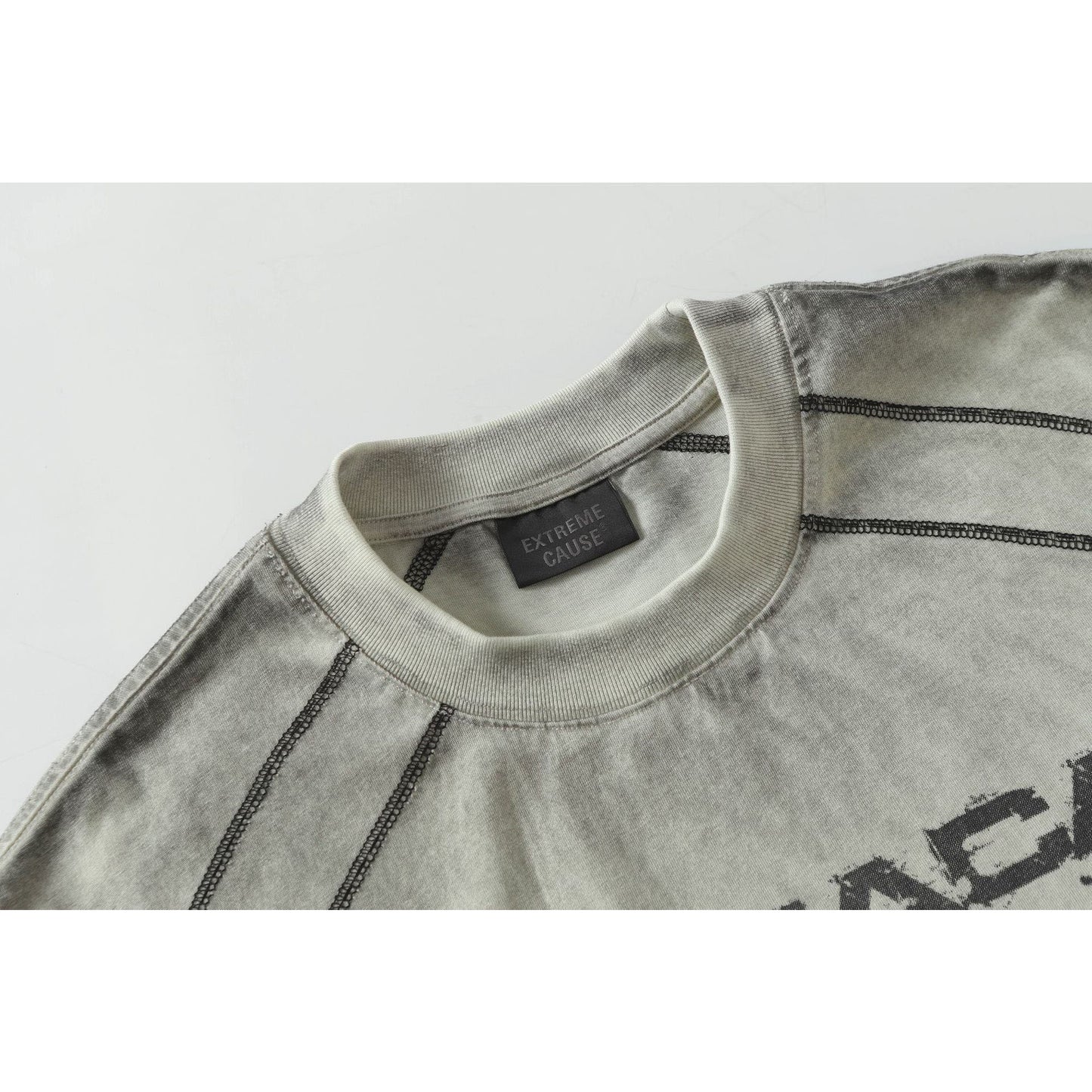 Hustle vintage summer short sleeve t-shirt