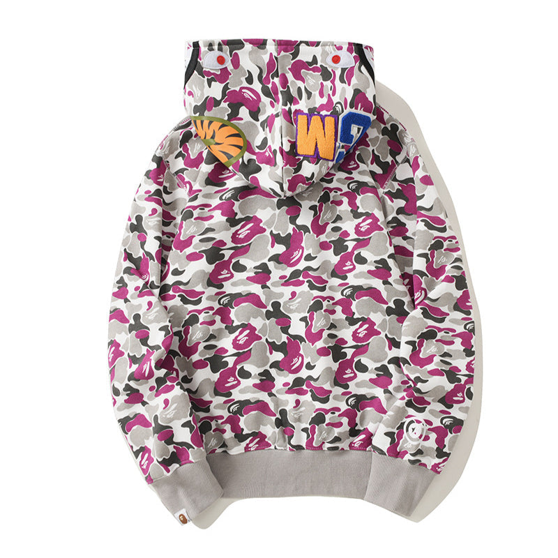 Ape Hoodie Classic Shark Hooded Cardigan Zip Sweater Jacket