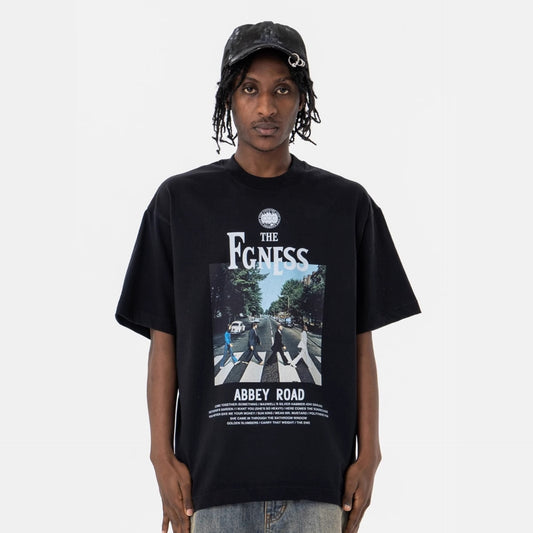 Vic Streetwear Casual Short Sleeve Summer Print T-Shirt