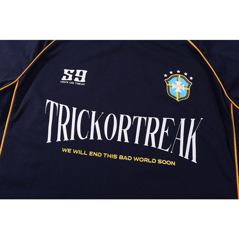 New York Hip Hop Style Vintage Short Sleeve T-Shirt Crew Neck