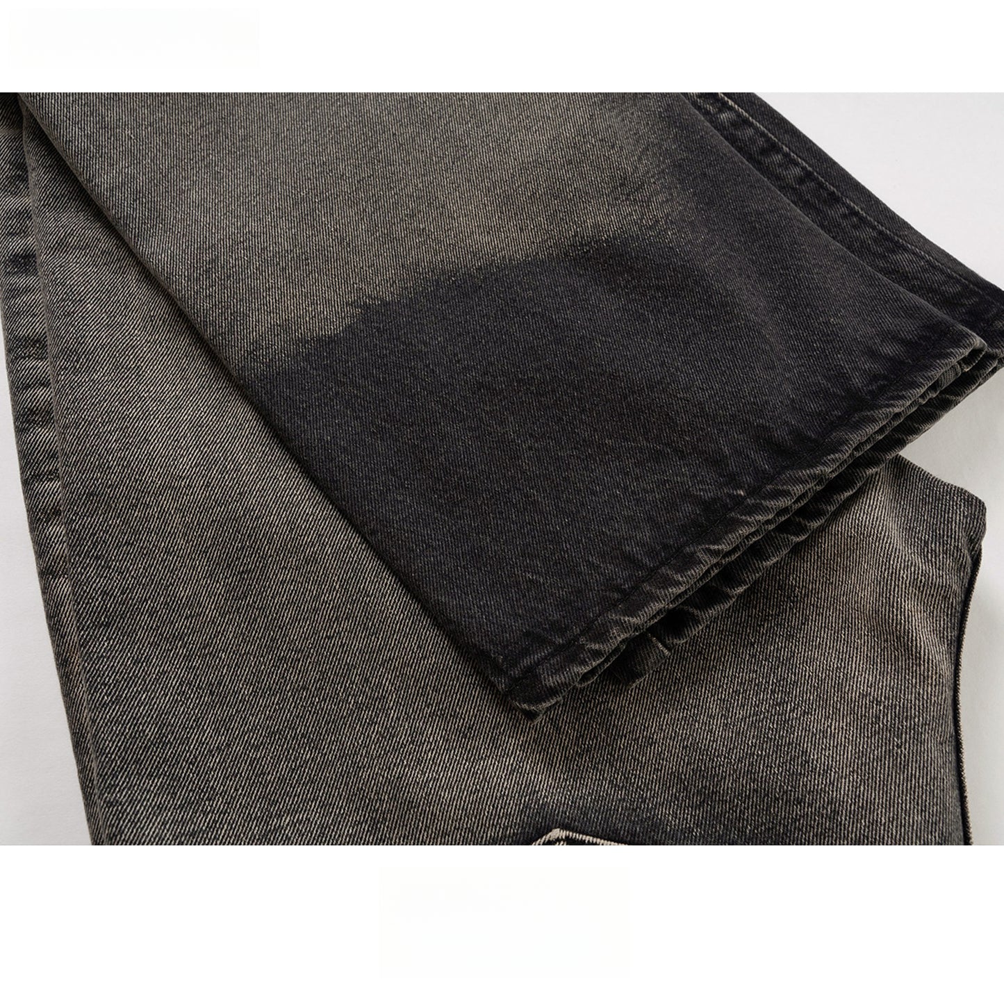 Rock Revival Jeans Washed Old Trousers Zip Jeans