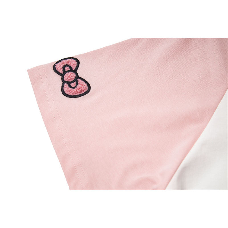 Casual Street Wear Embroidered Short Sleeves