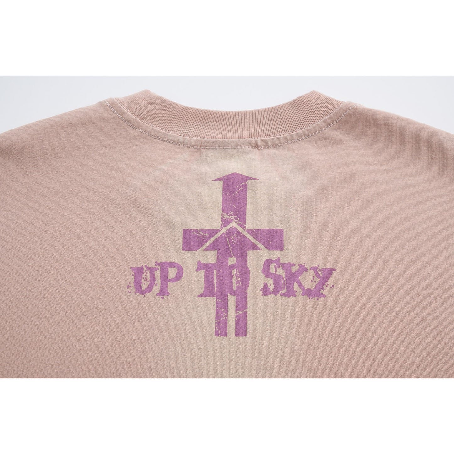 Hustle vintage summer wash t-shirt short sleeve