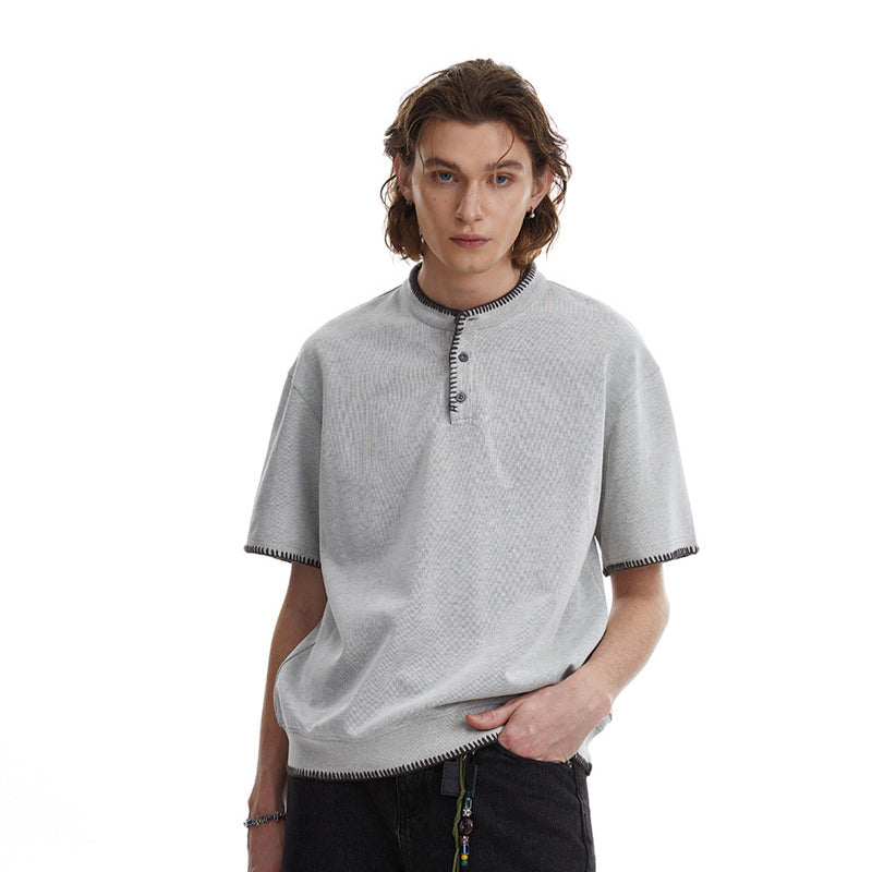 US drip outfits Summer Vintage Casual Loose Short Sleeve T-Shirts