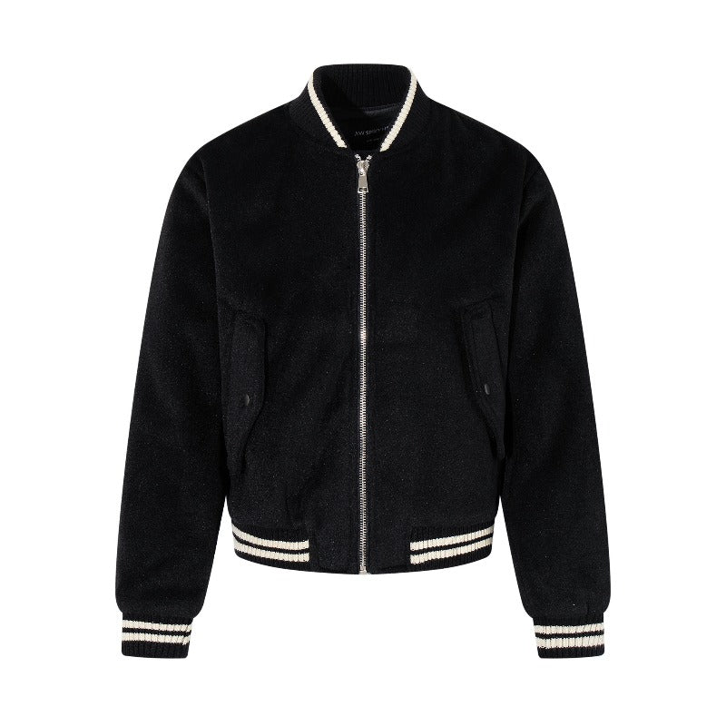 Unisex Down Jacket Men's Winter Warm Wool Padded Jacket