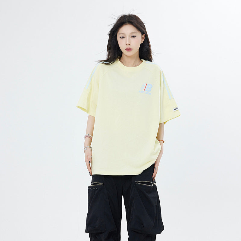 Vintage T Shirts Hip Hop Short Sleeve T-Shirt Summer Loose