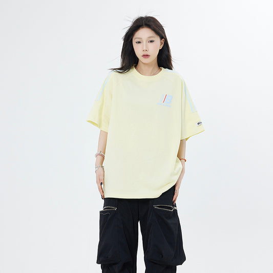 Vintage T Shirts Hip Hop Short Sleeve T-Shirt Summer Loose