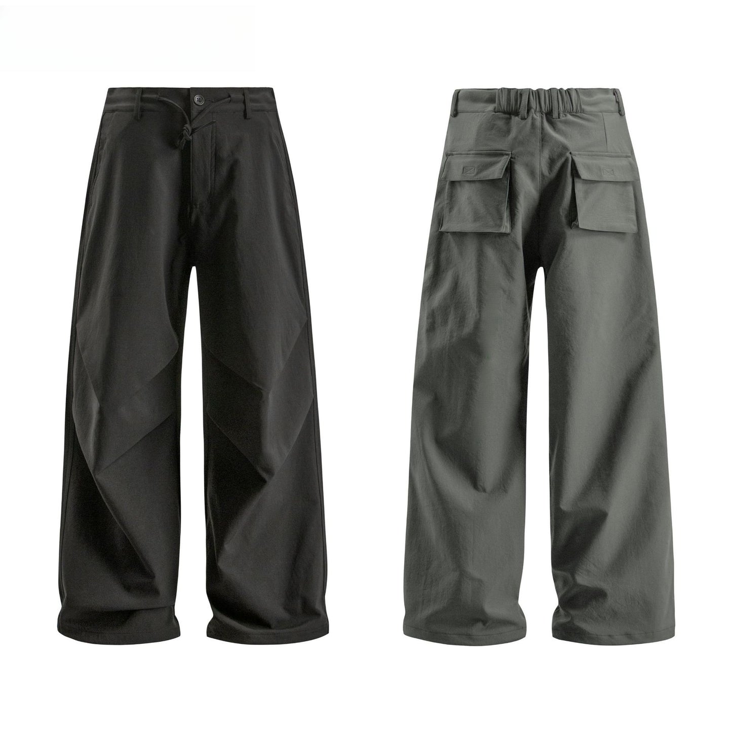Hip Hop Pants For Boys Vintage Casual Pants Loose Straight Wide Leg Casual Pants